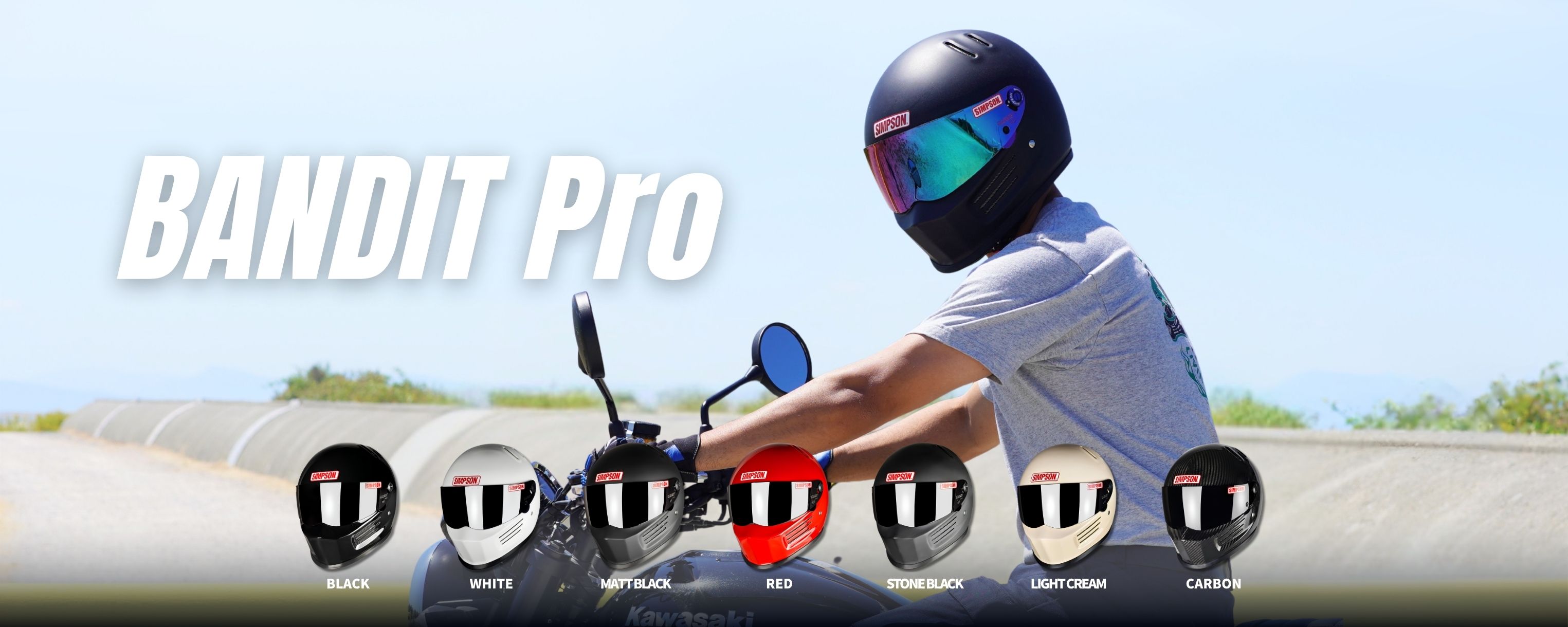 SIMPSON バイクヘルメット,BANDIT Pro｜SIMPSONヘルメット公認
