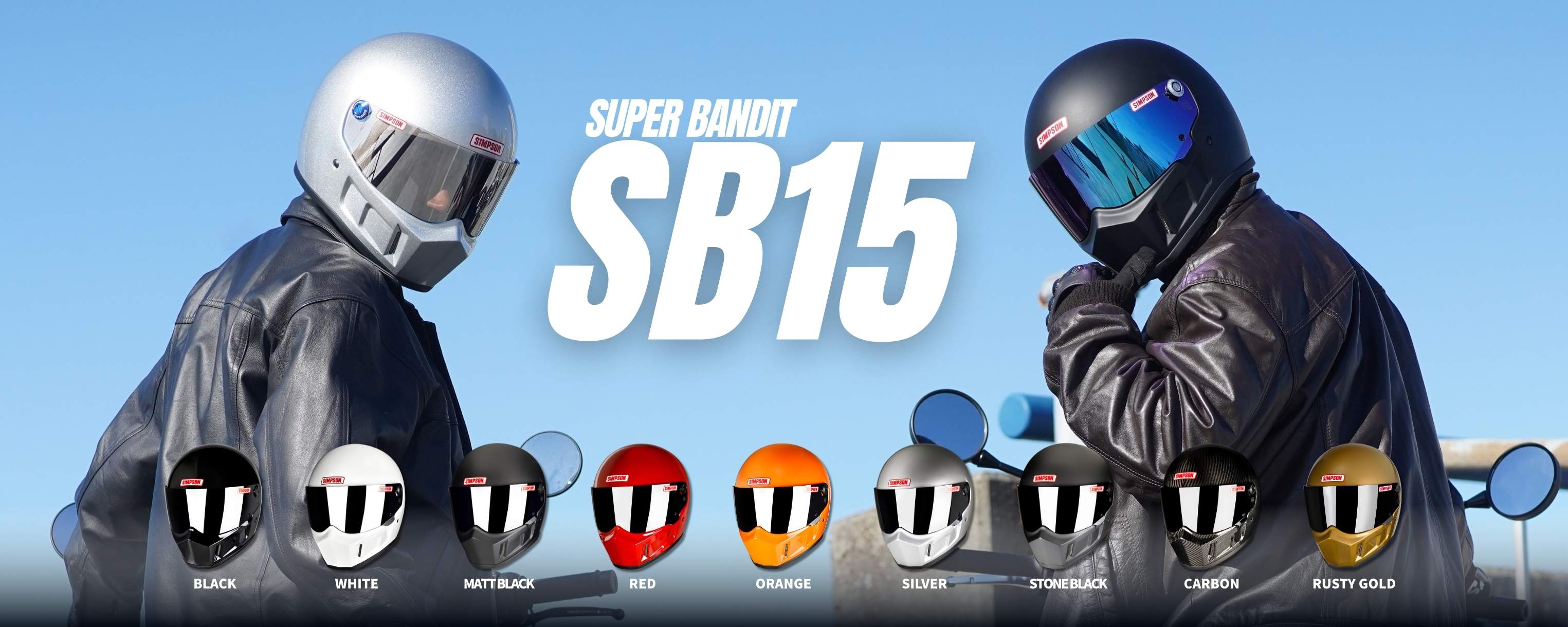SIMPSON バイクヘルメット,SB15｜SIMPSONヘルメット公認オンラインストア