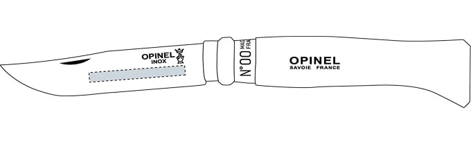 レーザー加工範囲の例