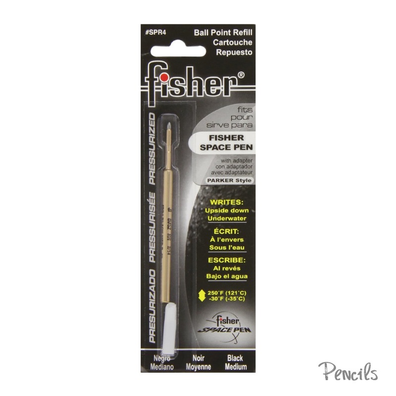 FISHER〉フィッシャー フィッシャースペースペン替芯 PR4〔ブラック・M