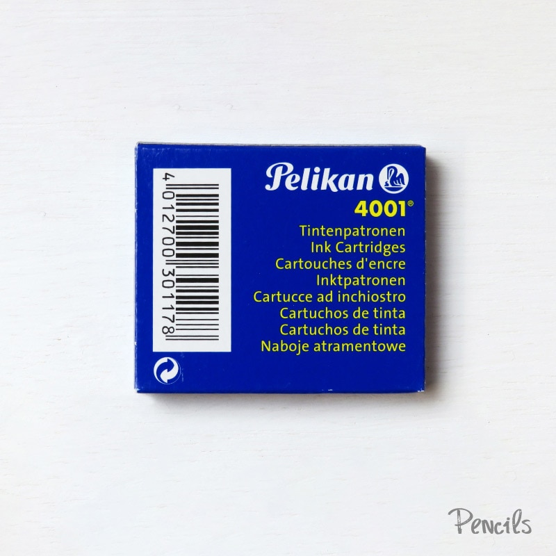 【アウトレット価格】〈Pelikan〉ペリカン カートリッジインク　ショートタイプ（ロイヤルブルー・6本入）TP/6-Pencils