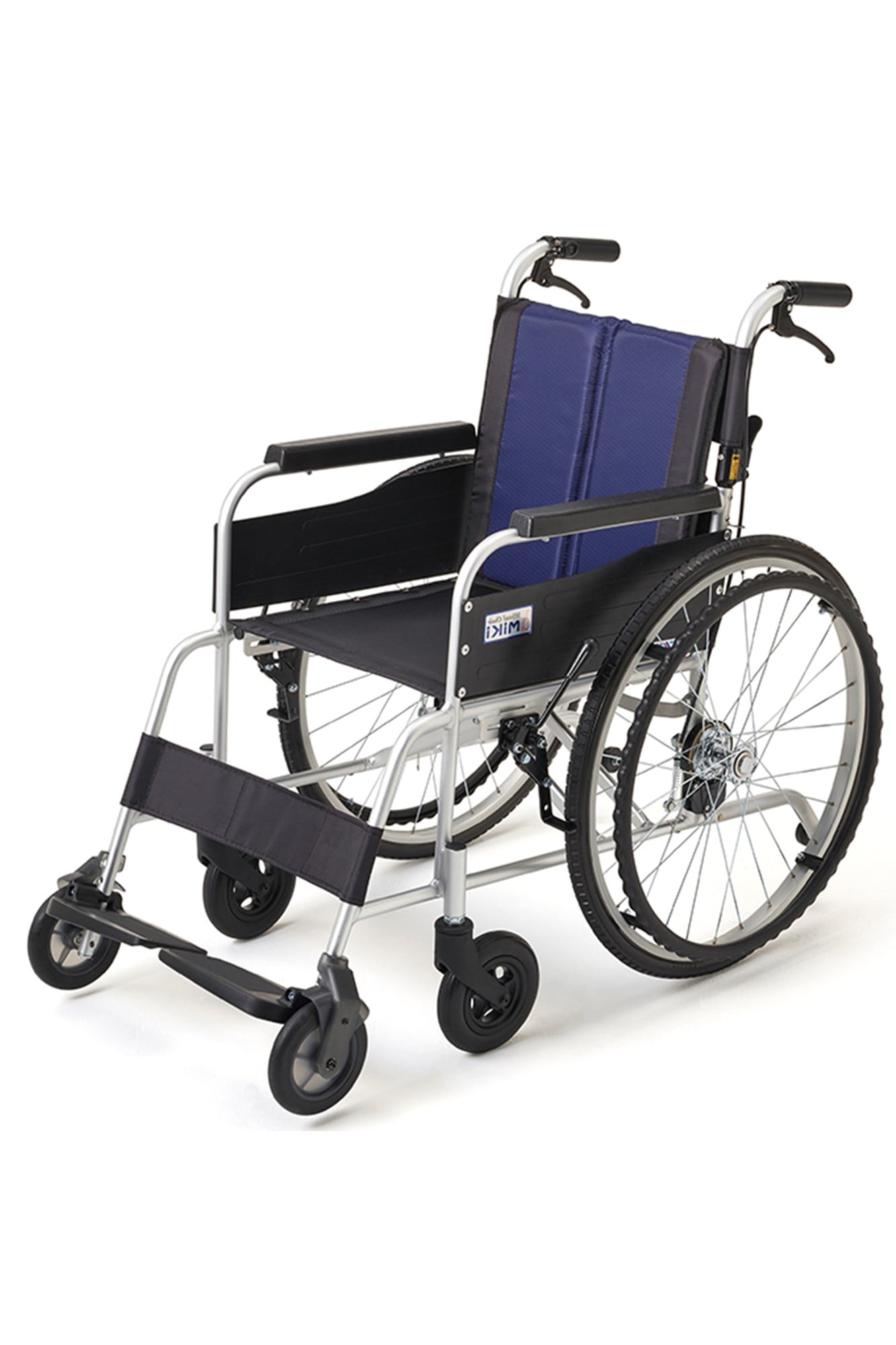 【購入日本】Miki(ミキ) コンパクト介助用車椅子　PMS-4BU 自助具・リハビリ用品