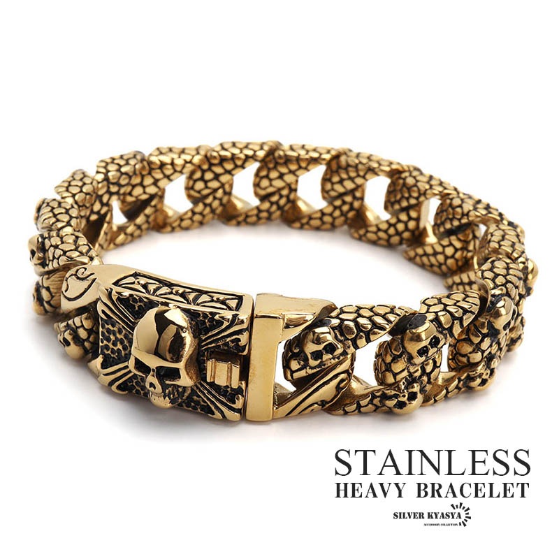 ステンレス 時計ベルトブレスレット [b664] | ブレスレット,ステンレス