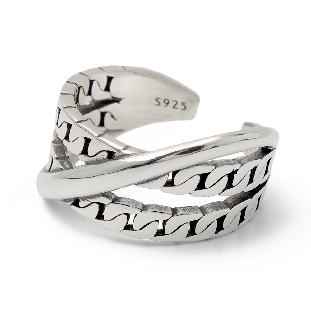 925 印台リング スタンプリング 白 [cr403] | モチーフで探す