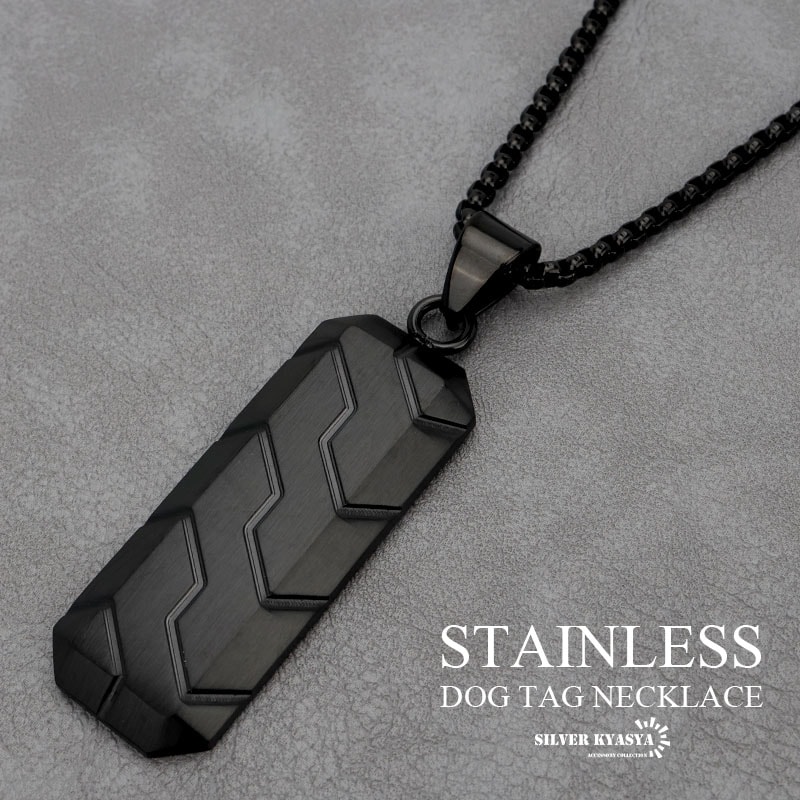 ステンレス ドッグタグネックレス [n711] | ネックレス,ステンレス