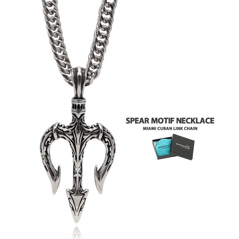 ツインベル&ダブル喜平ネックレス [n535-silver] | ネックレス