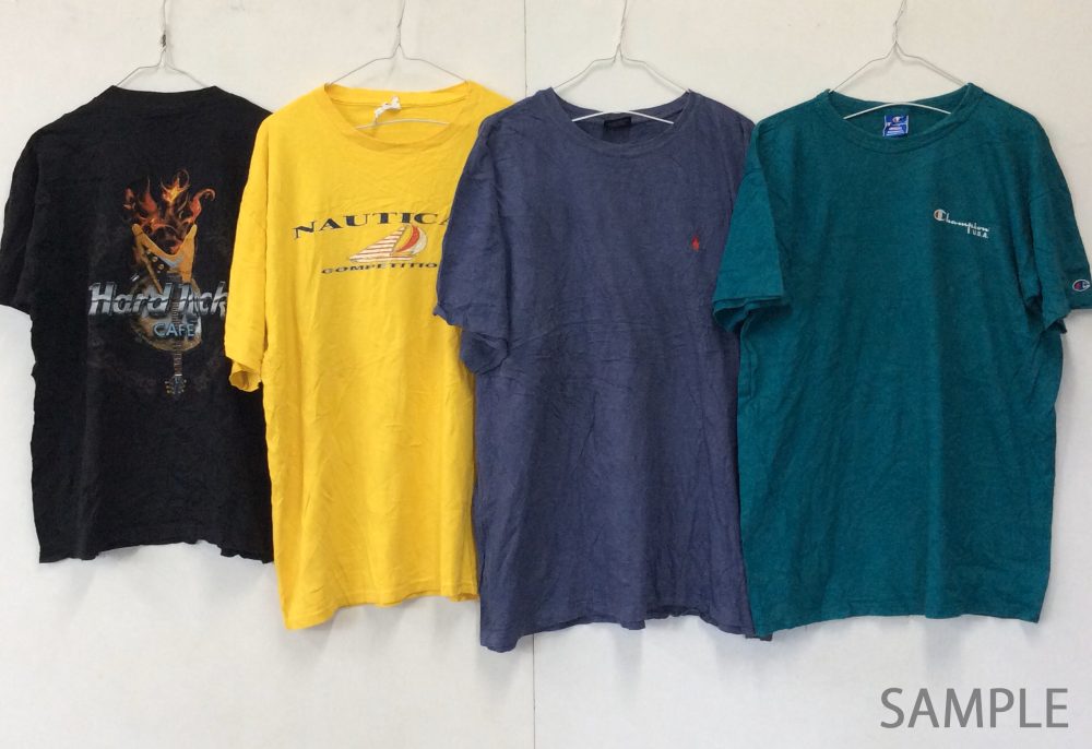 半袖Tシャツの入荷サンプル(Hard Rock Cafe・NAUTICA・Championなど)