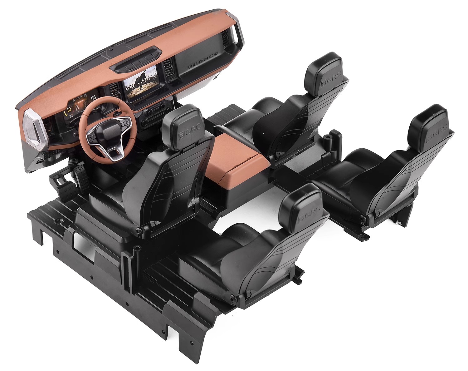 取寄対象品】GRC製 【G175GT】 TRX4 21ブロンコインテリアセット【茶色