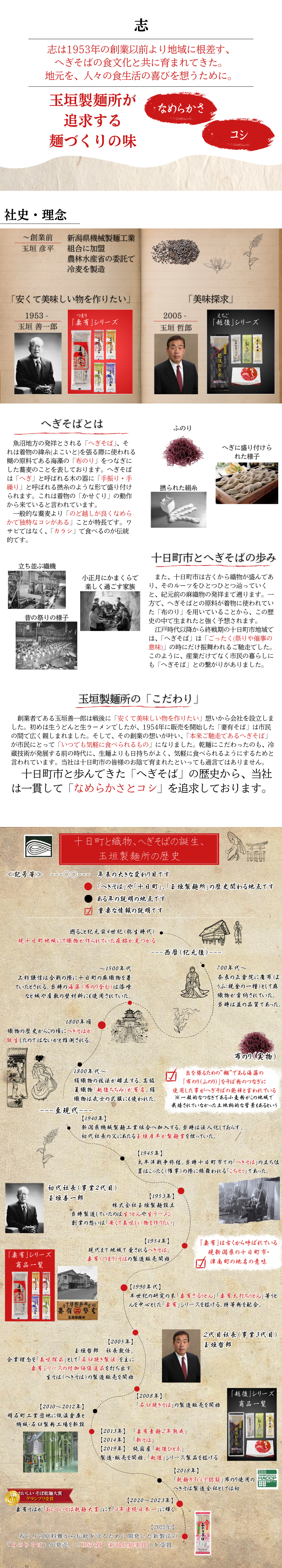 玉垣製麺所の歴史