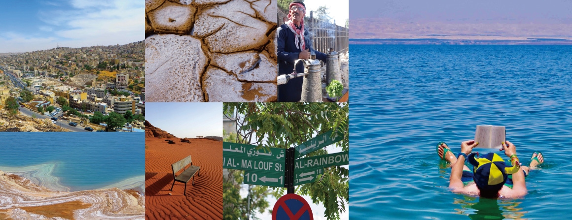 ヨルダン・死海の風景