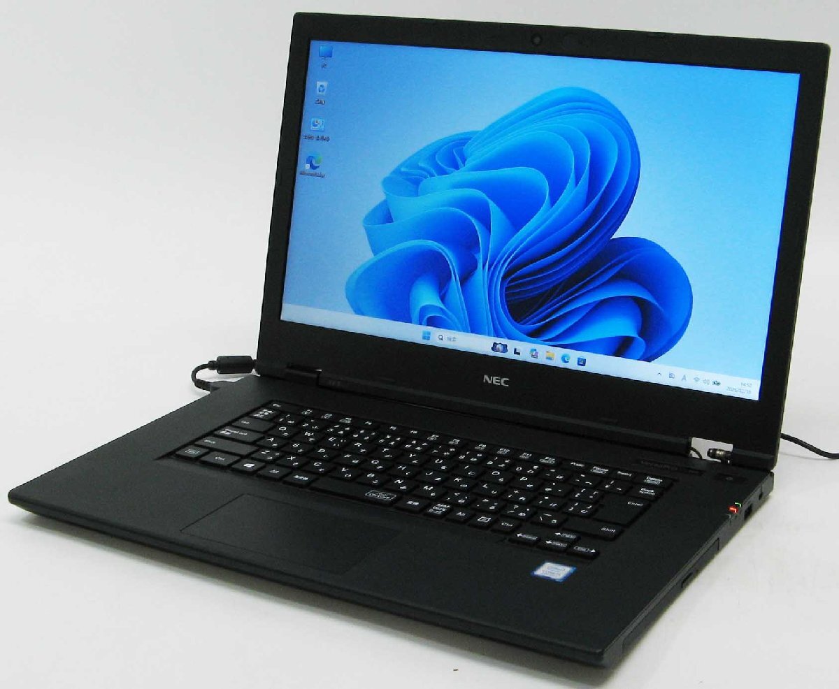 VersaPro PC-VKT16XZG5 Webカメラ Core i5 第8世代 SSD Windows 11 中古 ノート パソコン
