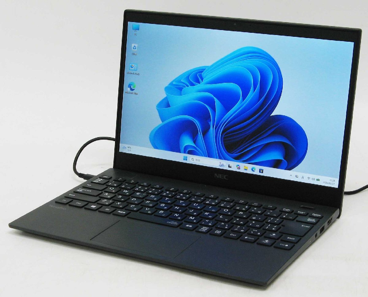 VersaPro PC-VKV18GZG7 Core i7 第10世代 SSD コンパクト Windows 11 中古 ノート パソコン