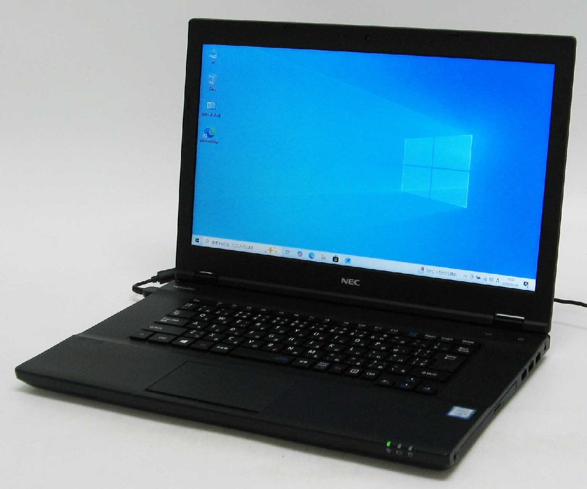 VersaPro PC-VK24MXZGU Webカメラ Core i5 第6世代 SSD Windows 10 中古 ノート パソコン