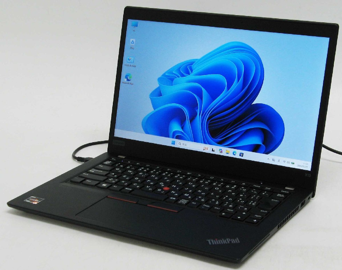 ThinkPad X13 Gen1 20UF-S01X00 Ryzen5 Pro 4650U SSD Windows11  �m�[�g �p�\�R�� PC