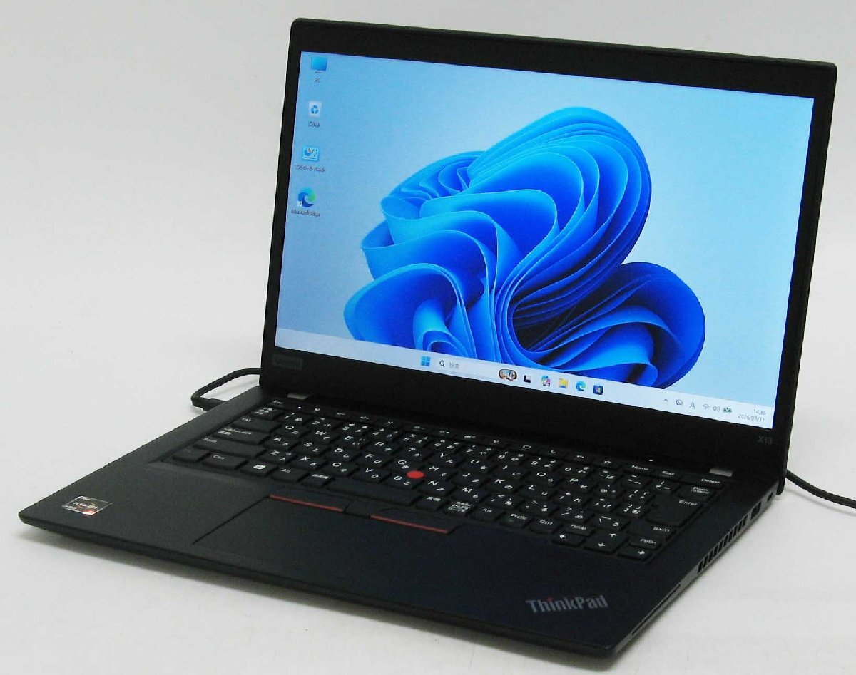 ThinkPad X13 Gen1 20UF-S01X00 Ryzen5 Pro 4650U SSD  Windows11  �m�[�g �p�\�R�� PC