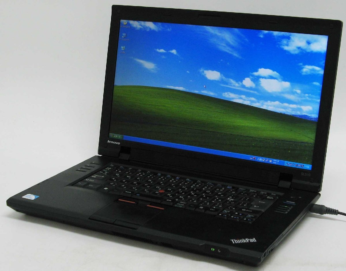 Lenovo ThinkPad SL510 2875-55J Celeron DualCore-T3100 Windows XP 中古 ノート パソコン