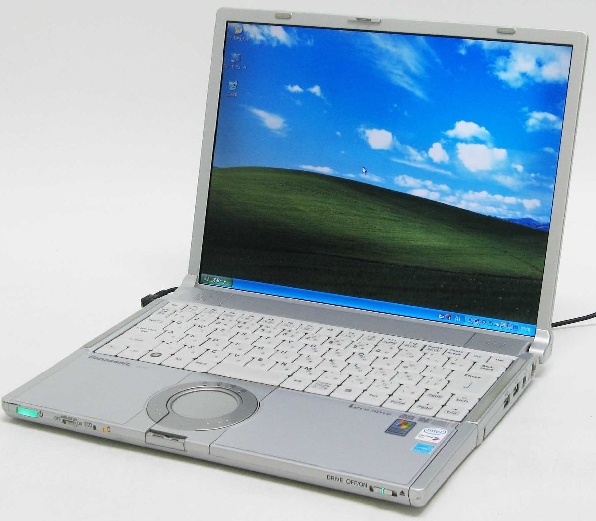 Let'snote CF-Y7AWCAXS CoreDuo U2400 DVD-ROM Windows XP ���� �m�[�g �p�\�R��