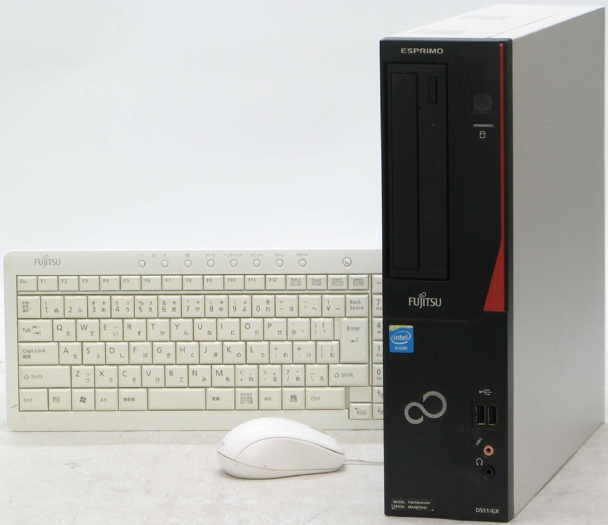 ESPRIMO D551/GX FMVD0501AP Celeron Windows 10 中古 デスクトップ パソコン
