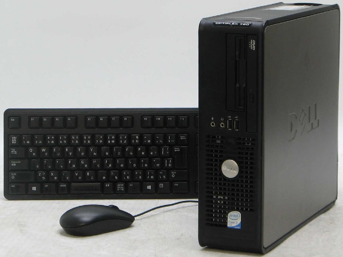 Optiplex 760-E7300SFF Core2Duo Windows XP ���� �f�X�N�g�b�v �p�\�R��