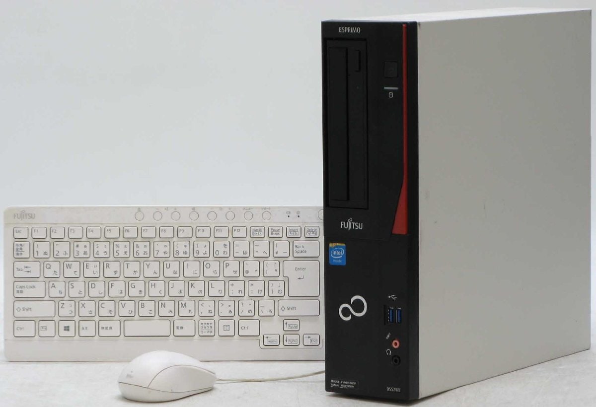 中古良品 デスクトップPC 富士通 D552/KX 最新Windows10+office 高性能