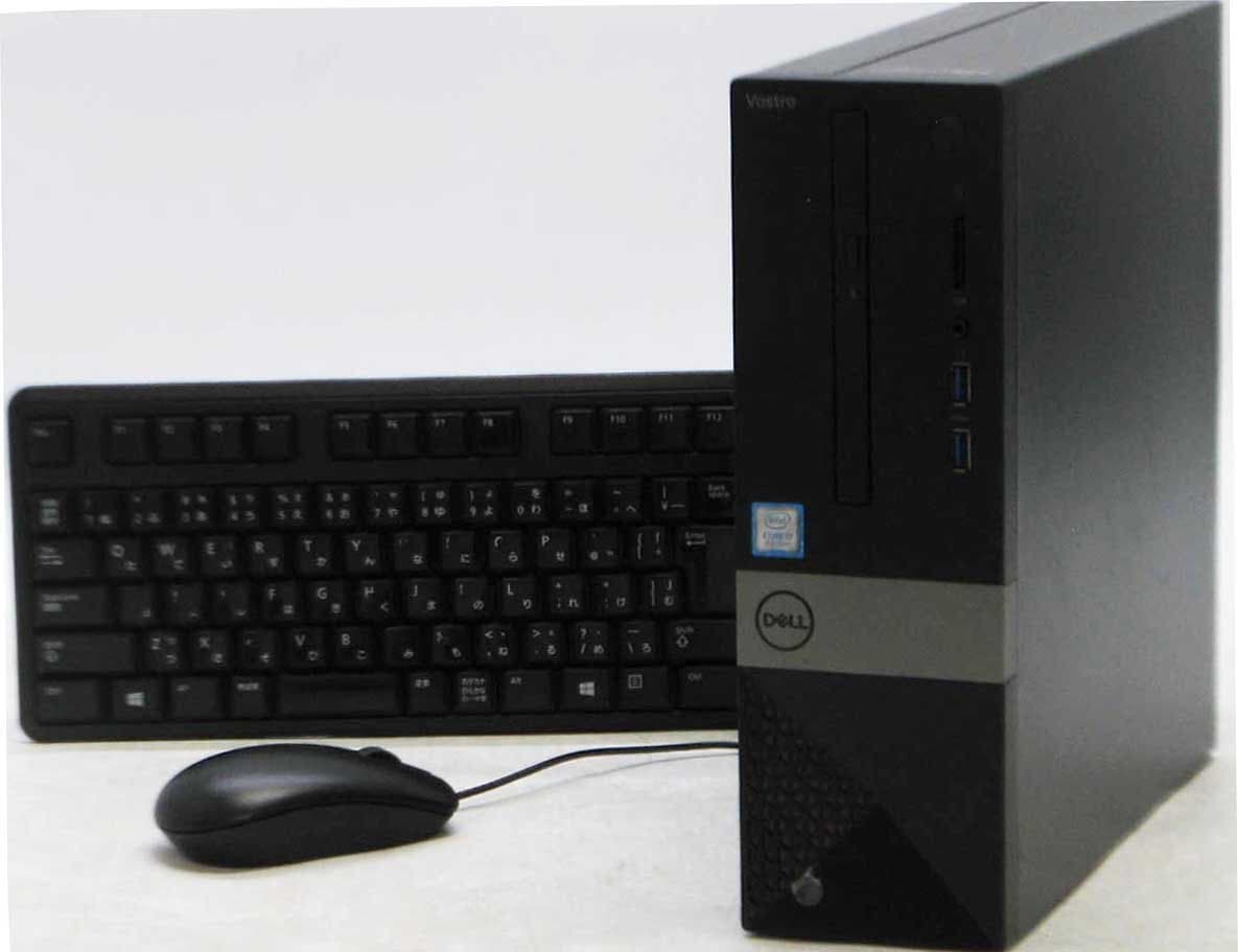 DELL Vostro 3470-8700SF SSD+HDD Corei7 ��8���� Windows 11 ���� �f�X�N�g�b�v �p�\�R��
