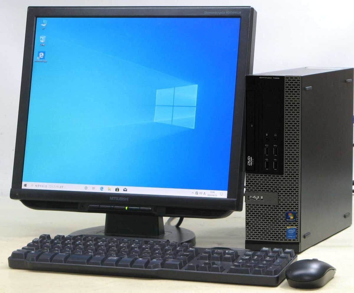 中古デスクトップパソコン ディスプレイ：15インチ～19インチ 製品一覧