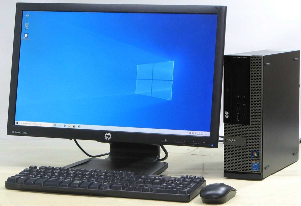 Optiplex 7020-4160SF Core i3 SSD 23 �t���Z�b�g Windows 10 ���� �f�X�N�g�b�v �p�\�R��