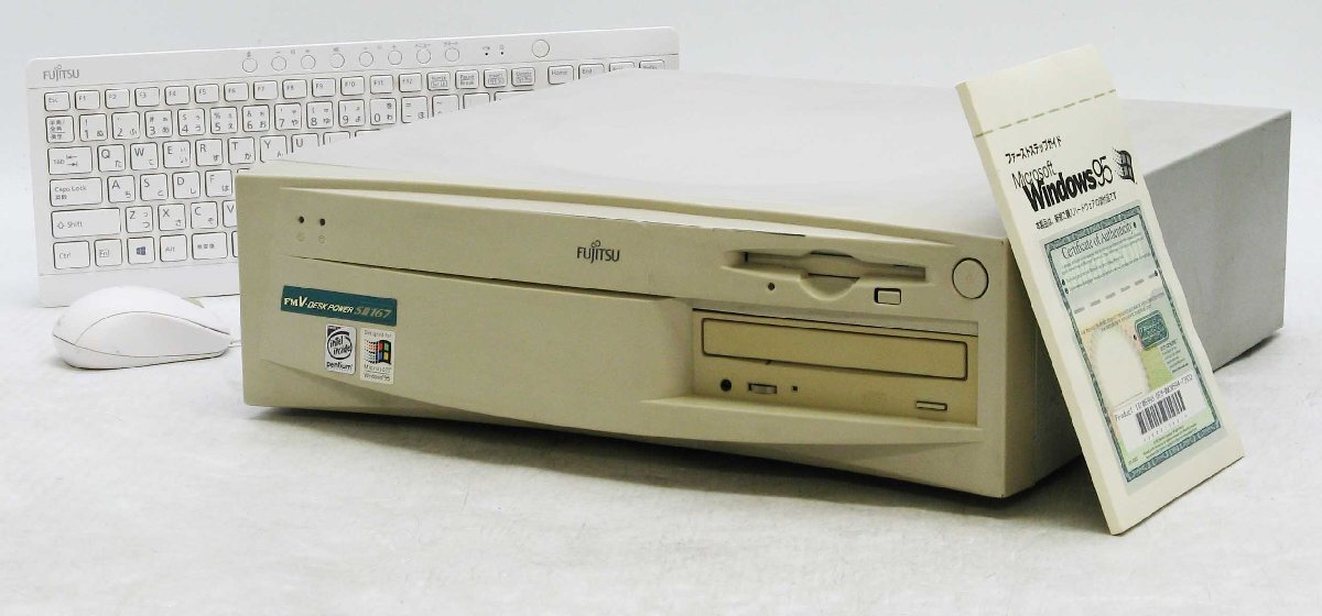 FMV-DESKPOWER S�V167 FMVS31673 MMX Pentium ISA�o�X���� Windows95 ���� �f�X�N�g�b�v