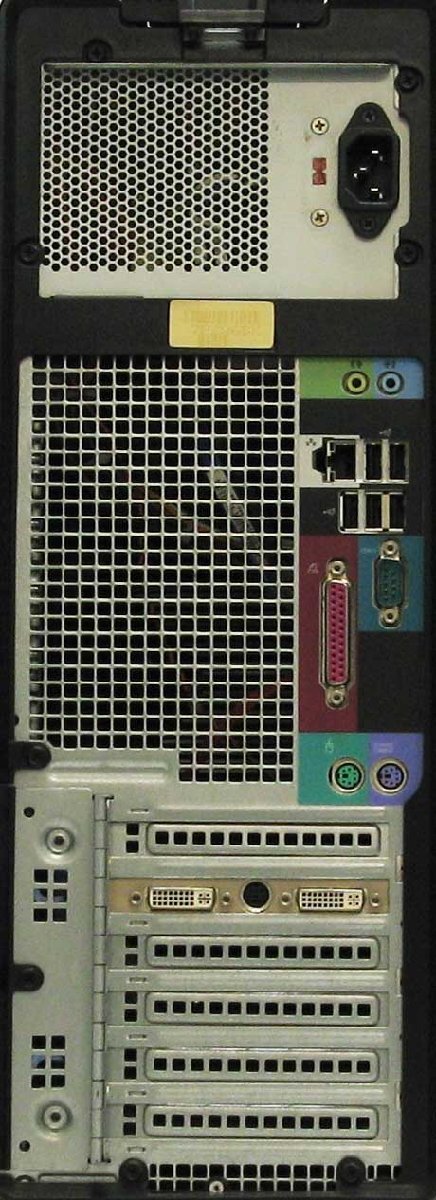 Precision 390-E6600MT Core2Duo Radeon HD 2600XT Windows XP 中古 デスクトップ パソコン