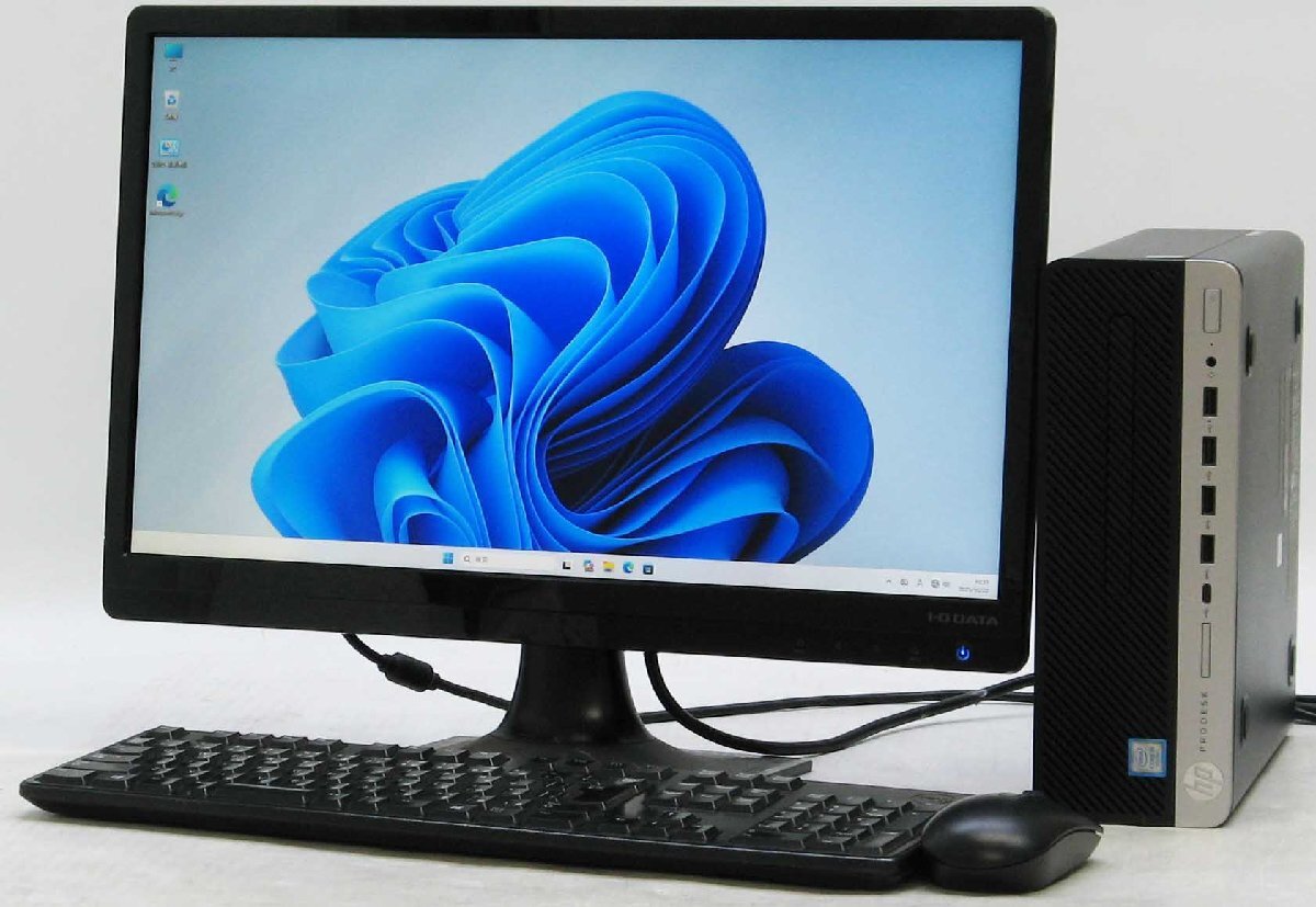 Prodesk 600 G5 SFF-9500 Core i5 ��9���� SSD 22�t���Z�b�g Windows 11 ���� �f�X�N�g�b�v