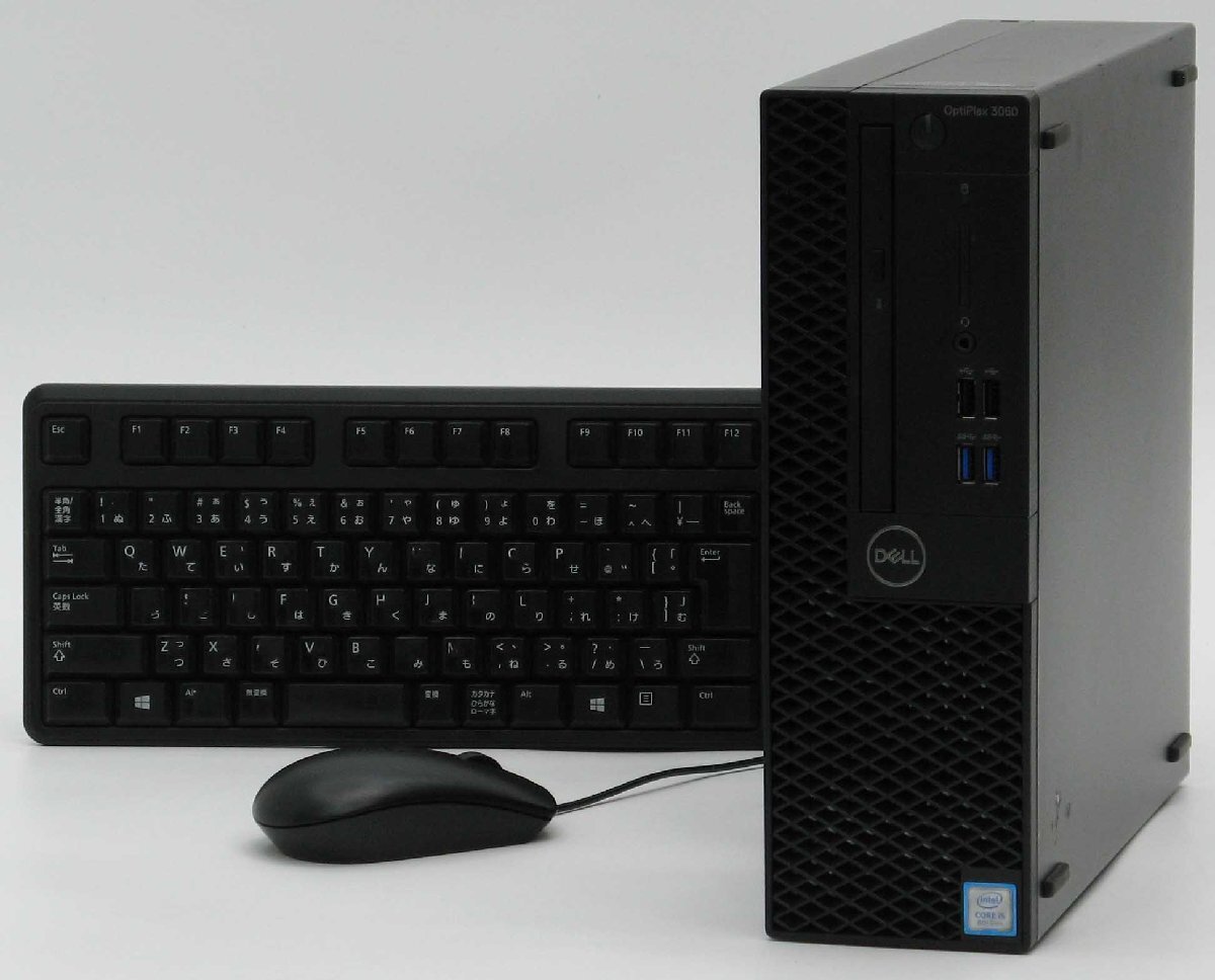 Optiplex 3060-8500SF Core i5 ��8���� SSD+HDD Windows 11 ���� �f�X�N�g�b�v �p�\�R��