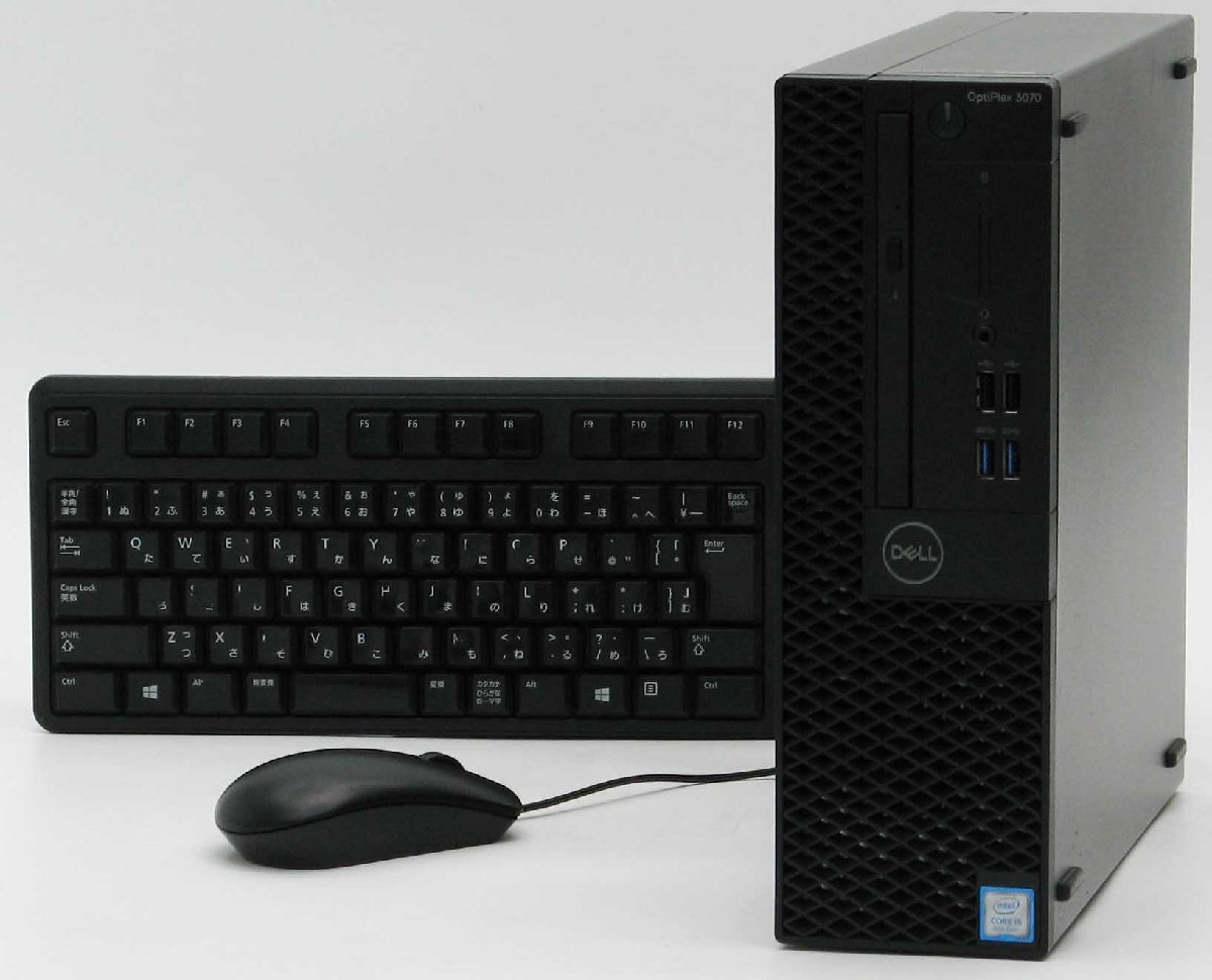 Optiplex 3070-8500SF Core i5 ��8���� SSD+HDD Windows 11 ���� �f�X�N�g�b�v �p�\�R��