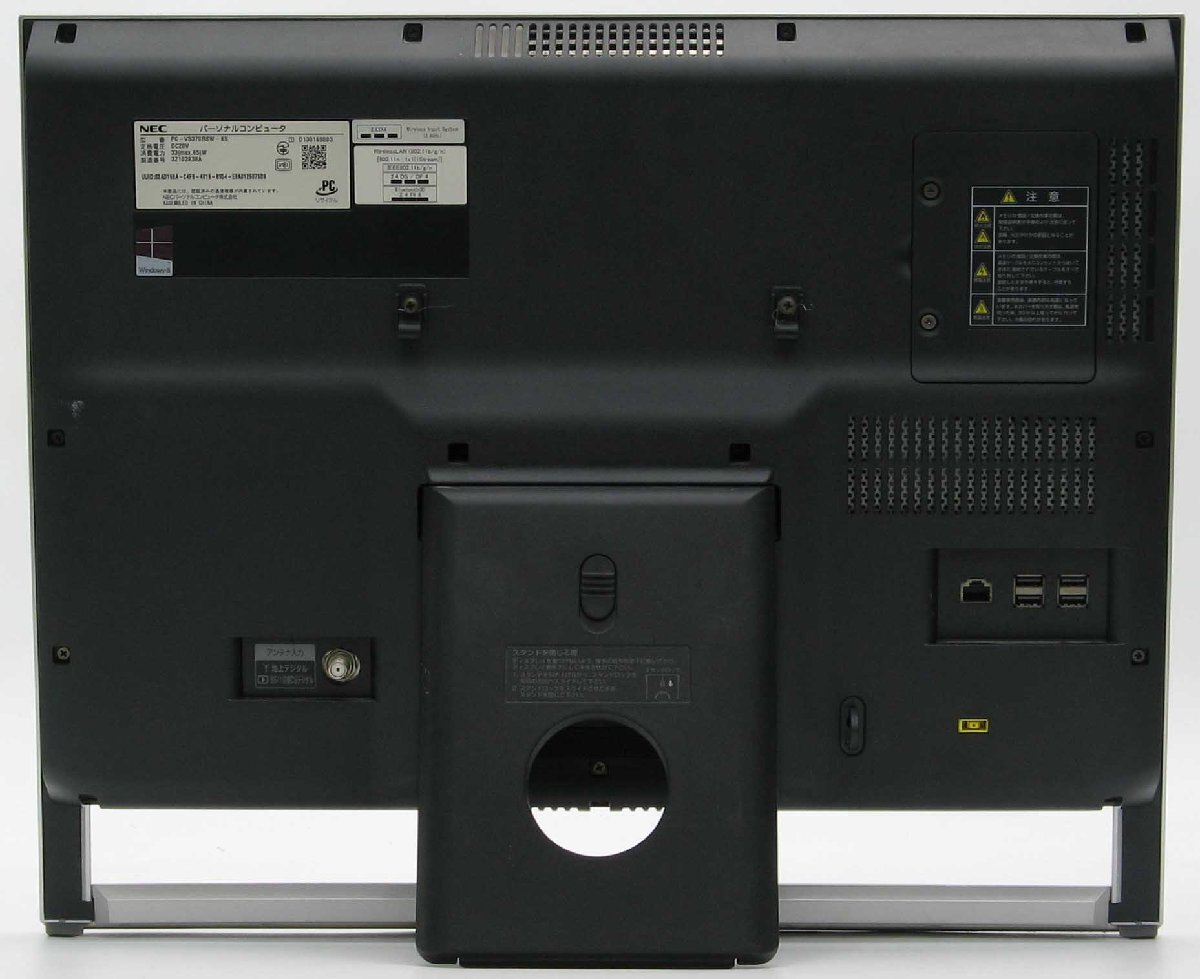 NEC VALUESTAR PC-VS370RSW-KS 21.5�t����̌^ Windows 10 ���� �f�X�N�g�b�v �p�\�R��