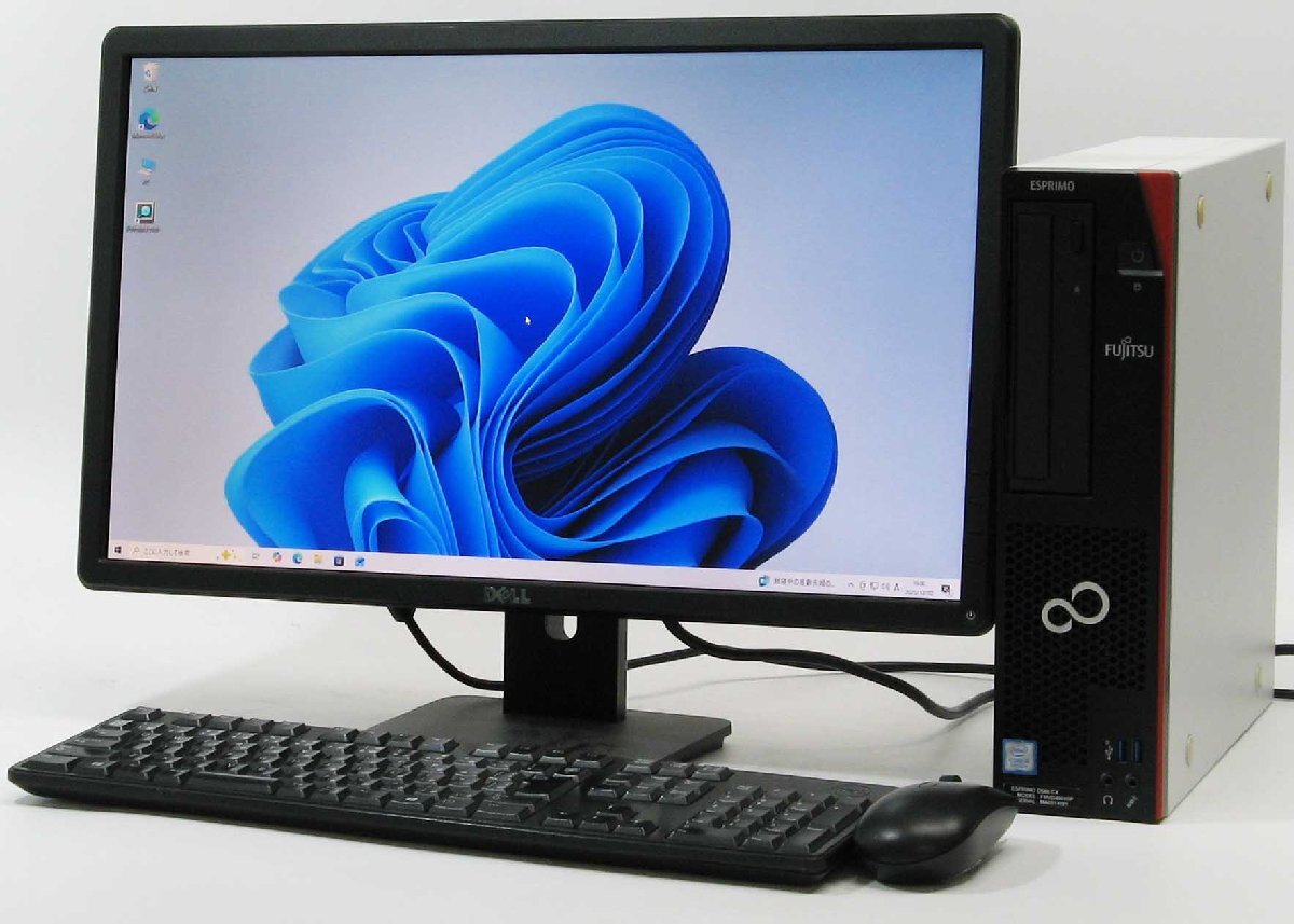 ESPRIMO D588/VX FMVD4000SP Core i5 ��8���� 23�t���Z�b�g Windows 11 ���� �f�X�N�g�b�v