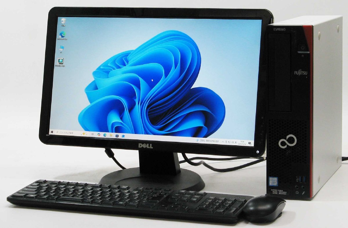 ESPRIMO D588/B FMVD43001 Core i5 ��9���� SSD 19W�t���Z�b�g Windows 11 ���� �f�X�N�g�b�v