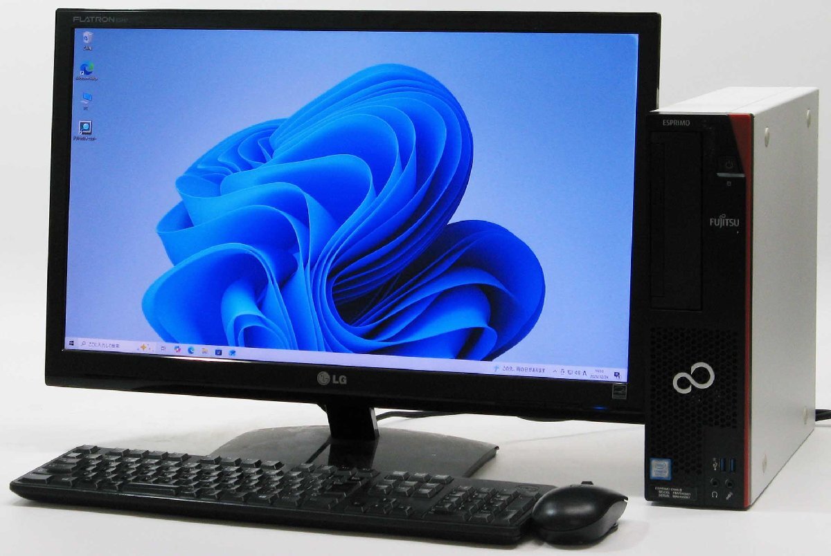 ESPRIMO D588/B FMVD43001 Core i5 ��9���� SSD 24�t���Z�b�g Windows 11 ���� �f�X�N�g�b�v