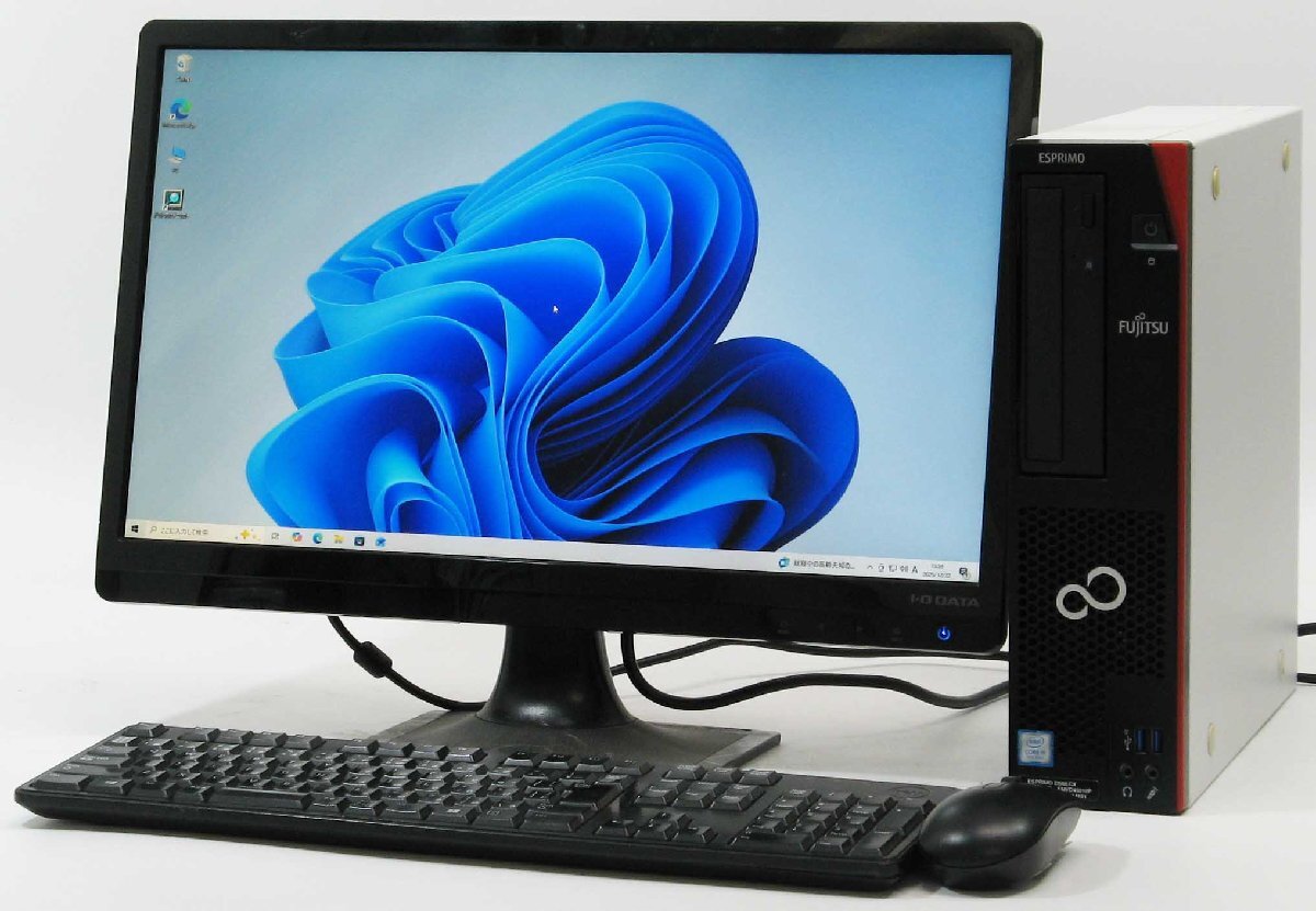 ESPRIMO D588/V FMVD40001 Core i3 ��8���� SSD 22�t���Z�b�g Windows 11 ���� �f�X�N�g�b�v