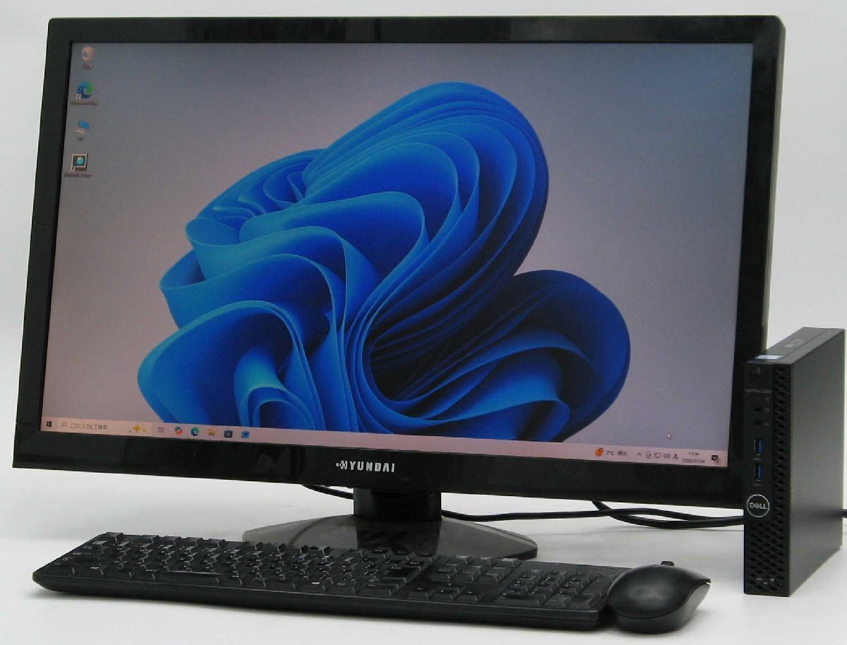 Optiplex 3060-8400MF Core i5 ��8���� 27�t���Z�b�g Windows 11 ���� �}�C�N���f�X�N�g�b�v �p�\�R��
