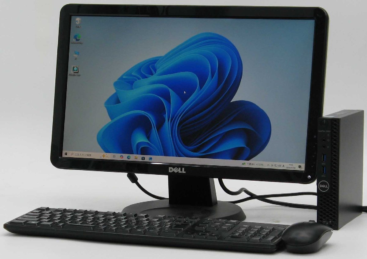 Optiplex 3060-8400MF Core i5 ��8���� 20���C�h�t���Z�b�g Windows 11 ���� �f�X�N�g�b�v