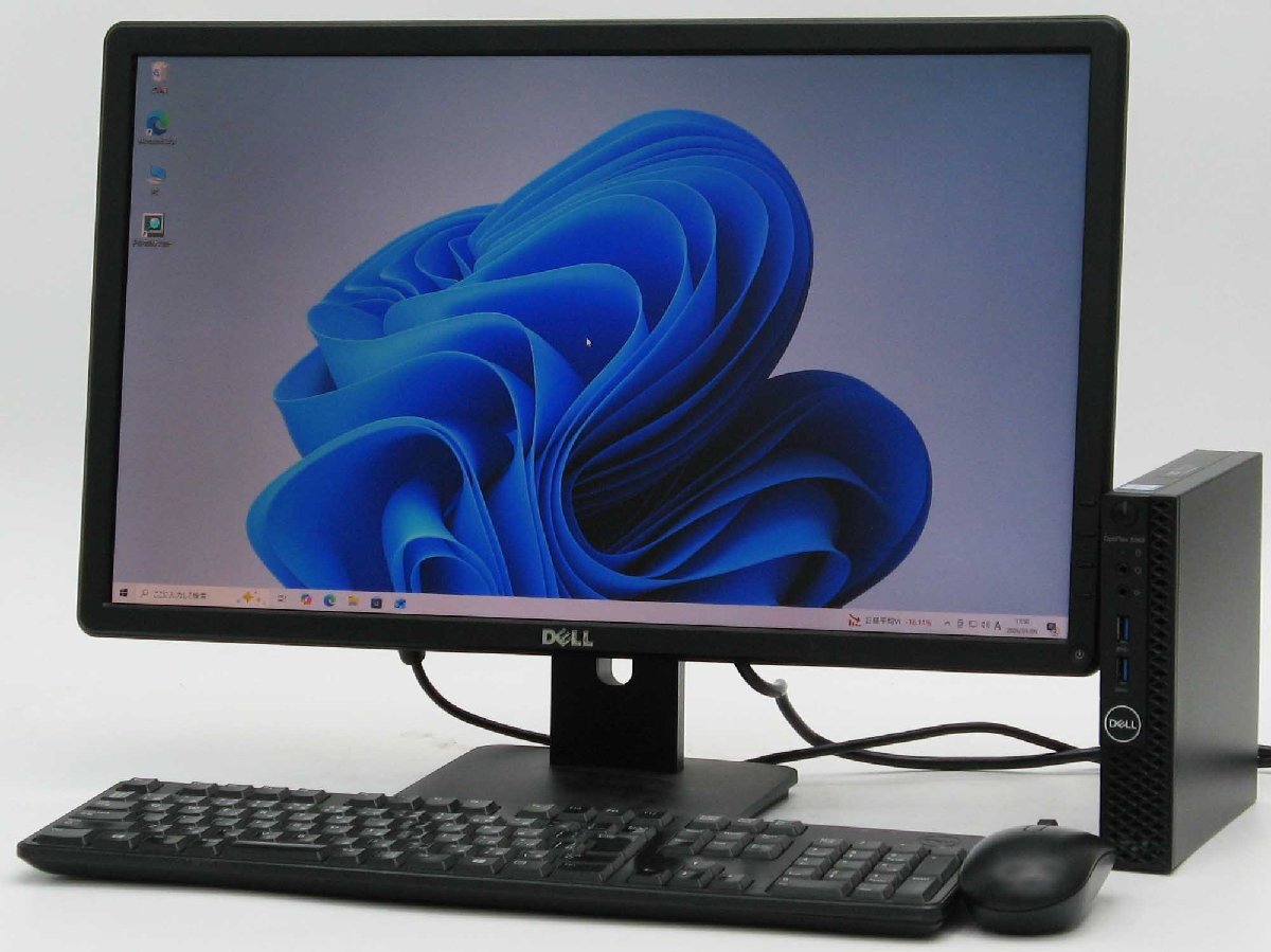 Optiplex 3060-8400MF Core i5 ��8����  23�t���Z�b�g Windows 11 ���� �}�C�N���f�X�N�g�b�v �p�\�R��