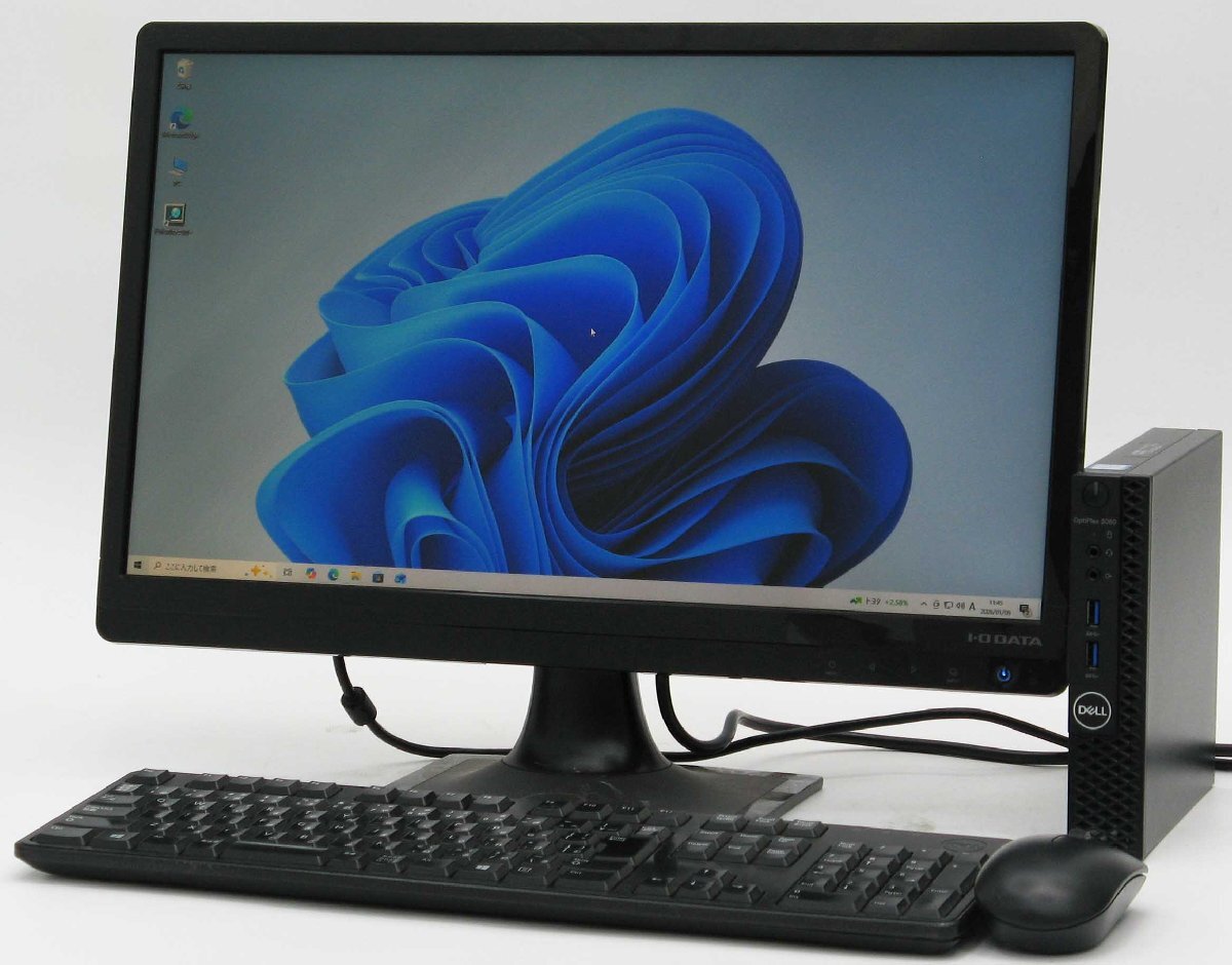 Optiplex 3060-8400MF Core i5 ��8���� 22�t���Z�b�g Windows 11 ���� �}�C�N���f�X�N�g�b�v �p�\�R��