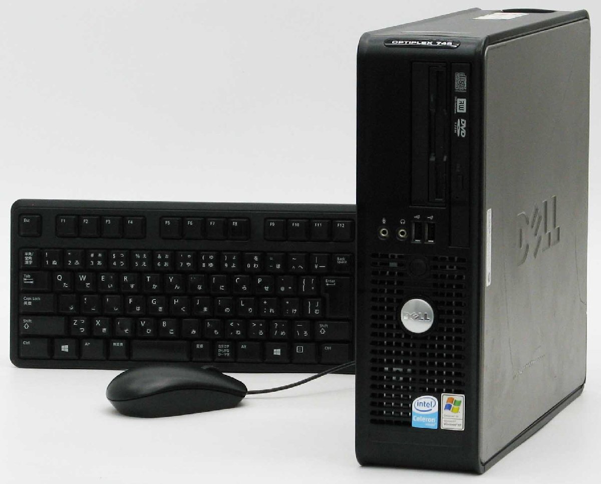 Optiplex 745-420SF Celeron-420 Windows XP 中古 デスクトップ パソコン PC