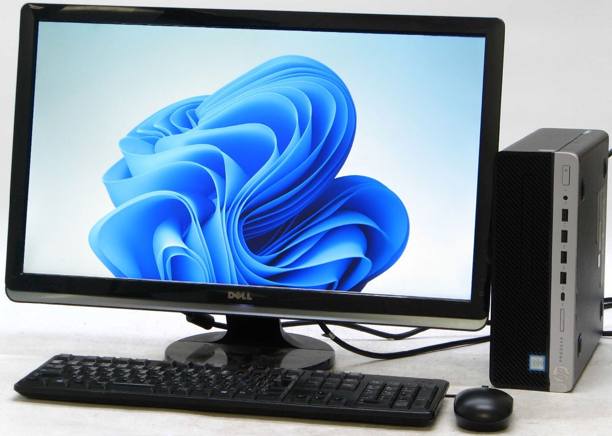 ProDesk 600 G4 SFF-8500 Core i5 ��8���� 24�t���Z�b�g Windows 11 ���� �f�X�N�g�b�v
