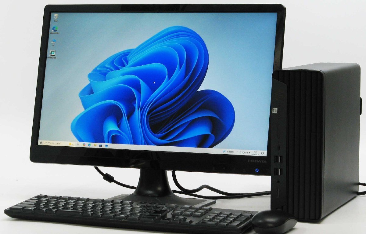 ProDesk 600 G6 SFF-10500 Core i5 第10世代 SSD 22液晶セット Windows 11 中古 デスクトップ