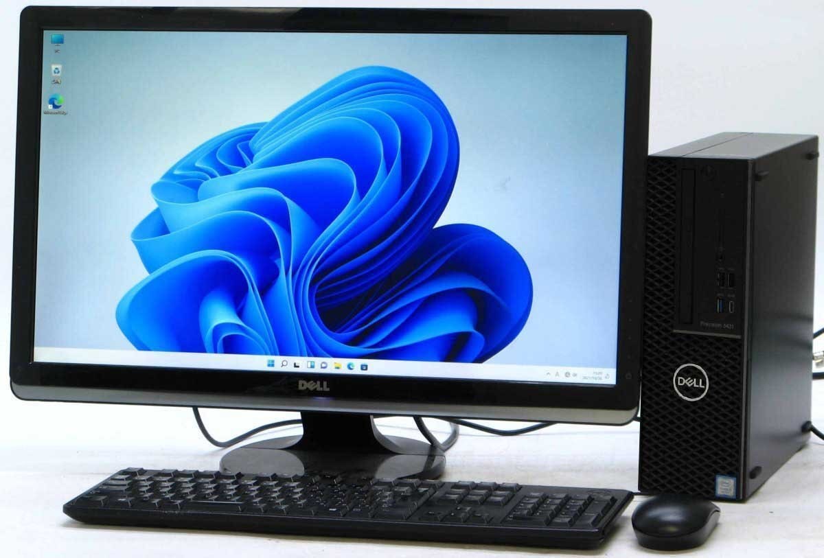 Precision 3431-9700SF Core i7 ��9���� 24�t���Z�b�g Windows 11 ���� �f�X�N�g�b�v