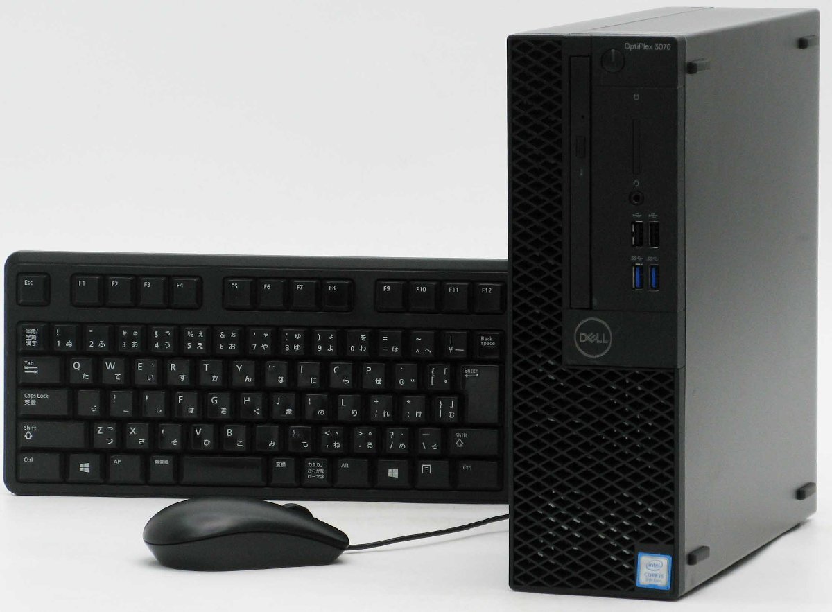 Optiplex 3070-9500SF Core i5 ��9���� SSD+HDD Windows 11 ���� �f�X�N�g�b�v �p�\�R��