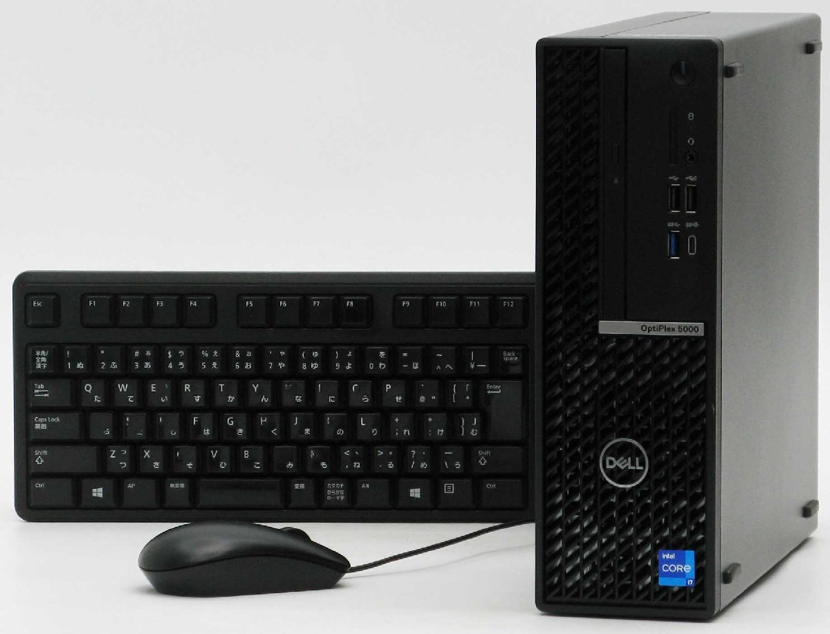 DELL Optiplex 5000-12700SF Corei7 第12世代 SSD+HDD Windows11 中古デスクトップパソコン