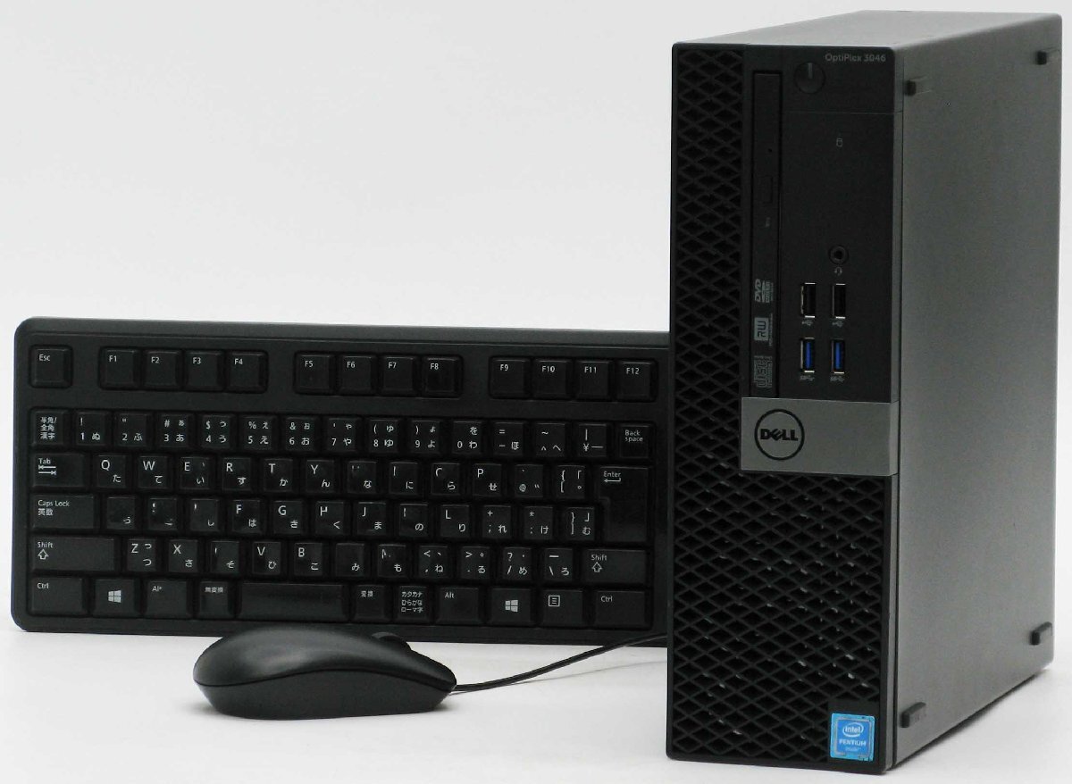 Optiplex 3046-4400SF PentiumG-4400 SSD Windows 10 ���� �f�X�N�g�b�v �p�\�R��