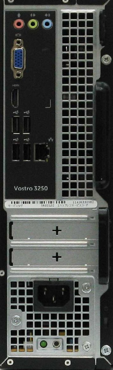 Vostro 3250-6100SF Core i3 ��6���� SSD Windows10 ���� �f�X�N�g�b�v �p�\�R��