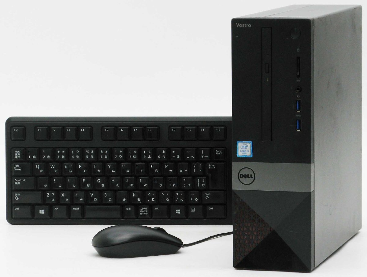 Vostro 3250-6100SF Core i3 ��6���� SSD Windows10 ���� �f�X�N�g�b�v �p�\�R��
